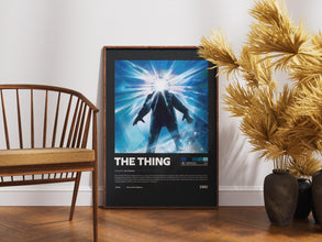 The Thing Poster, Retro Horror Movie, Vintage Scary Film, John Carpenter, Kurt Russell 4450849585