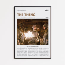 The Thing, John Carpenter, Retro Movie Poster, Custom Movie Poster Print 4421169297