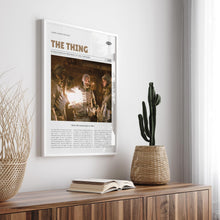 The Thing, John Carpenter, Retro Movie Poster, Custom Movie Poster Print 4421169297