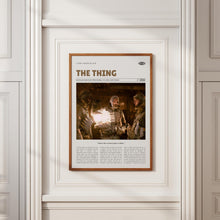 The Thing, John Carpenter, Retro Movie Poster, Custom Movie Poster Print 4421169297