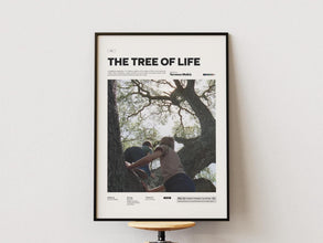 The Tree of Life Poster, Brad Pitt and Jessica Chastain Film Poster, Terrence Malick Film The Tree of Life Print, Movie Wall Art Idea 4353686169