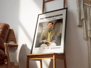 The Truman Show Movie Poster, Jim Carrey Starring The Truman Show Alternative Film Poster Print, Cinematic Wall Decor, Movie Wall Art 1872900980