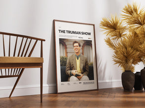 The Truman Show Movie Poster, Jim Carrey Starring The Truman Show Alternative Film Poster Print, Cinematic Wall Decor, Movie Wall Art 1872900980