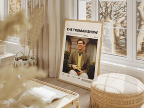 The Truman Show Movie Poster, Jim Carrey Starring The Truman Show Alternative Film Poster Print, Cinematic Wall Decor, Movie Wall Art 1872900980