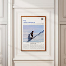 The Truman Show, Peter Weir, Retro Movie Poster, Custom Movie Poster 4421170917