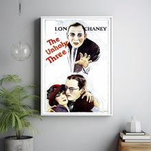 The Unholy Three 1925Poster Art Print Movie Posters Gift for Movie lovers