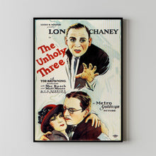 The Unholy Three 1925Poster Art Print Movie Posters Gift for Movie lovers 1