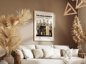 The Usual Suspects Poster, Kevin Spacey and Gabriel Byrne Poster, Bryan Singer's Cult Movie The Usual Suspects Print, Keyser Söze Poster 4328542302