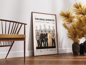 The Usual Suspects Poster, Kevin Spacey and Gabriel Byrne Poster, Bryan Singer's Cult Movie The Usual Suspects Print, Keyser Söze Poster 4328542302