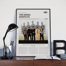 The Usual Suspects, Bryan Singer, Retro Movie Poster, Custom Movie Poster 4421173406