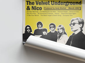 The Velvet Underground & Nico Poster  Vintage Psychedelic Experimental Rock Wall Art, Retro Music Print 1817402660