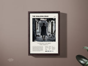 The Walking Dead  TV Show Poster  Days Gone Bye  Rick Grimes  Andrew Lincoln  TWD Minimalist  Digital Download & Print Options 1676192396