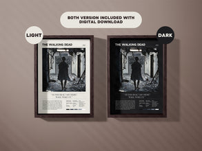 The Walking Dead  TV Show Poster  Days Gone Bye  Rick Grimes  Andrew Lincoln  TWD Minimalist  Digital Download & Print Options 1676192396