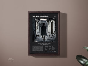 The Walking Dead  TV Show Poster  Days Gone Bye  Rick Grimes  Andrew Lincoln  TWD Minimalist  Digital Download & Print Options 1676192396
