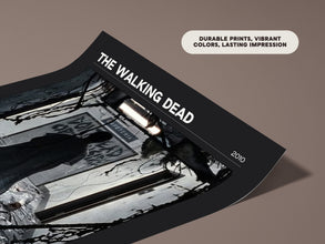 The Walking Dead  TV Show Poster  Days Gone Bye  Rick Grimes  Andrew Lincoln  TWD Minimalist  Digital Download & Print Options 1676192396