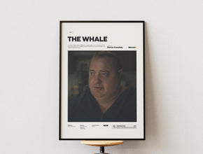The Whale Poster, Brendan Fraser Poster in The Whale Movie, Cinema Room Decor, The Whale Alternative Movie Print, Movie Wall Decor Idea 1892606499