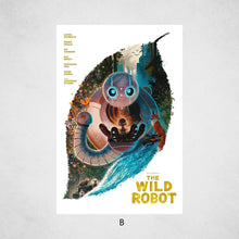 The Wild Robot Animation Movie Poster, Canvas Print, Room Decor, Home Decor, Wall Art, Posters Gifts, Popular Movie Poster for Gift 1826858581