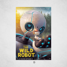 The Wild Robot Animation Movie Poster, Canvas Print, Room Decor, Home Decor, Wall Art, Posters Gifts, Popular Movie Poster for Gift 1826858581