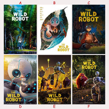 The Wild Robot Animation Movie Poster, Canvas Print, Room Decor, Home Decor, Wall Art, Posters Gifts, Popular Movie Poster for Gift 1826858581