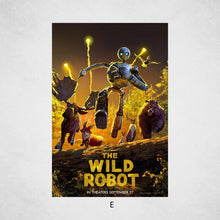 The Wild Robot Animation Movie Poster, Canvas Print, Room Decor, Home Decor, Wall Art, Posters Gifts, Popular Movie Poster for Gift 1826858581