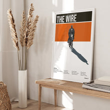 The Wire TV Show Print, Minimalist Movie Poster, Midcentury Modern Art 1287653984