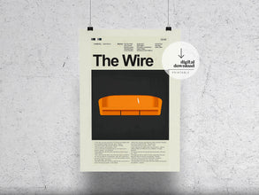 The Wire  Minimalist Movie Poster 1455399285