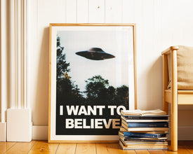 The X-Files, I Want to Believe Poster, (Digital Download), Printable 1165309270