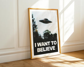 The X-Files, I Want to Believe Poster, (Digital Download), Printable 1165309270