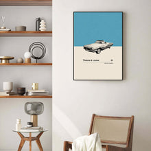 Thelma & Louise Inspire Poster  Car in Movie Poster  Mid Century Modern Poster  Minimalist Poster  Retro Art Print  Classic Movie 1615975509
