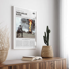 There Will Be Blood, Paul Thomas Anderson, Retro Movie Poster, Custom Movie Poster 4421170126