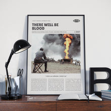 There Will Be Blood, Paul Thomas Anderson, Retro Movie Poster, Custom Movie Poster 4421170126