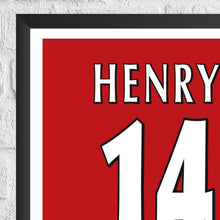 Thierry Henry AFC Legend Stats Football Print 842230208