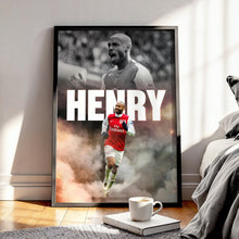 Thierry Henry Football Poster Arsenal Football Art Print 4397975768