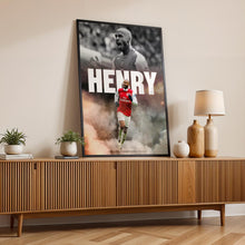 Thierry Henry Football Poster Arsenal Football Art Print 4397975768