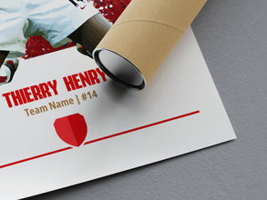 Thierry Henry Poster Football Posters, Football Prints 1855924678