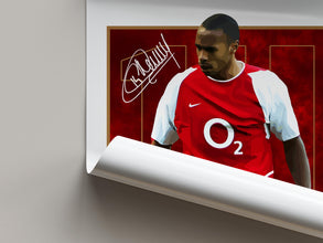 Thierry Henry Poster Football Print, Football Gifts For Fans 4387283846