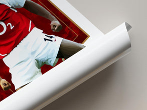 Thierry Henry Poster Football Print, Football Gifts For Fans 4387283846