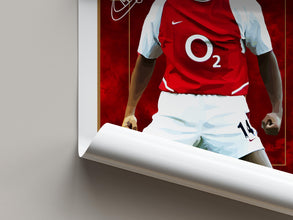 Thierry Henry Poster Football Print, Football Gifts For Fans 4387283846