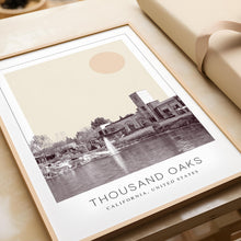 Thousand Oaks Poster Print, Thousand Oaks Travel Poster, Thousand Oaks Minimalistic Wall Art, Thousand Oaks, California, United States 1882438087