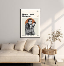 Threat Level Midnight Poster Minimalist Mid-Century Modern Art Print 4372864698 9703