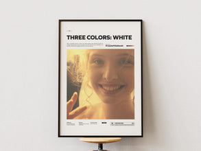 Three Colors White Poster, Julie Delpy Poster, Krzysztof Kieślowski Film Three Colors White Print, Zbigniew Zamachowski Film Poster 4358654439