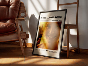 Three Colors White Poster, Julie Delpy Poster, Krzysztof Kieślowski Film Three Colors White Print, Zbigniew Zamachowski Film Poster 4358654439