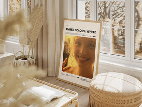 Three Colors White Poster, Julie Delpy Poster, Krzysztof Kieślowski Film Three Colors White Print, Zbigniew Zamachowski Film Poster 4358654439