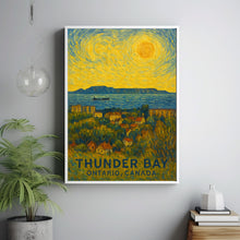 Thunder Bay Poster Print, Thunder Bay Travel Poster, Thunder Bay Minimalistic Wall Art, Thunder Bay, Ontario, Canada