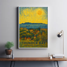 Thunder Bay Poster Print, Thunder Bay Travel Poster, Thunder Bay Minimalistic Wall Art, Thunder Bay, Ontario, Canada