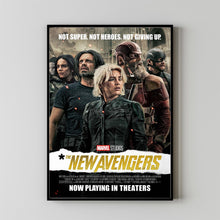 Thunderbolts 2025 Poster Art Print Movie Posters TV Posters Gift for Movie lovers 2