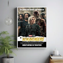Thunderbolts 2025 Poster Art Print Movie Posters TV Posters Gift for Movie lovers 2