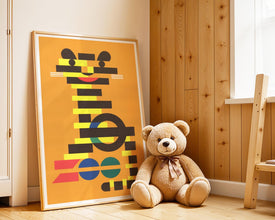 Tiger, 1970s Retro Kids Room Poster (Digital Download), Large Size, Printable 1148026054