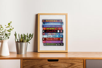 Tim Burton VHS Movie Poster Nostalgic Minimalist Retro Film Wall Art Print Gift 1572309582