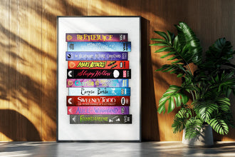 Tim Burton VHS Movie Poster Nostalgic Minimalist Retro Film Wall Art Print Gift 1572309582